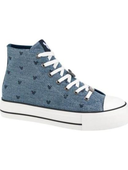 TENIS MICKEY BOTA AZUL MEZCLILLA MICKEY MOUSE - Image 2