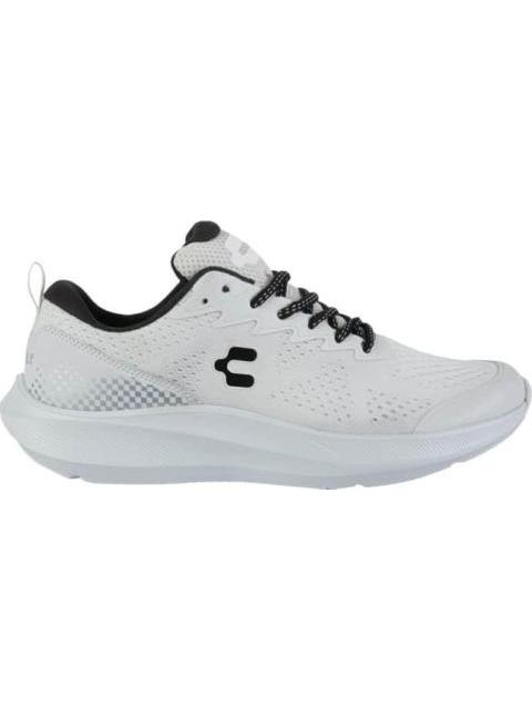 TENIS PARA CORRER MALLA SAGRES BLANCO/NEGRO CHARLY