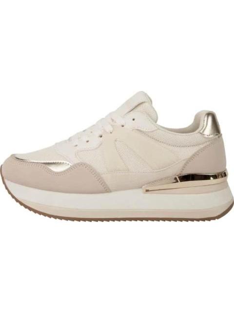 TENIS RETRO PLATAFORMA FRANJA BEIGE NEXT CO - Image 5