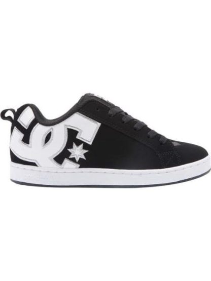 TENIS SKATE COURT GRAFFIK NEGRO DC SHOES