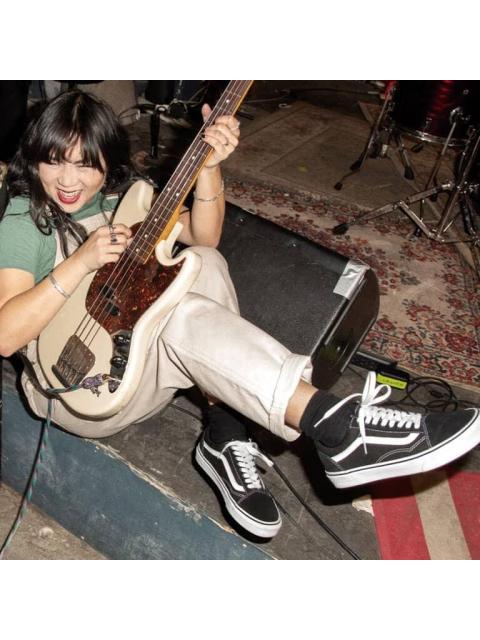 TENIS SKATE OLD SKOOL NEGRO VANS LATINO - Image 3