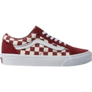 TENIS SKATE OLD SKOOL ROJO VANS LATINO