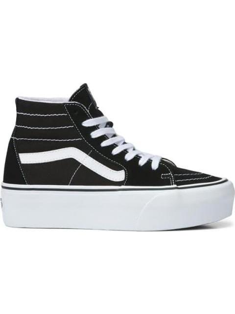 TENIS SKATE UA SK8 HI TAPERED STACKFORM NEGRO VANS LATINO