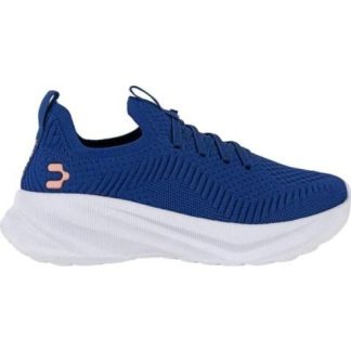TENIS SLIP ON CON AGUJETA ORLANDO AZUL MARINO CHARLY