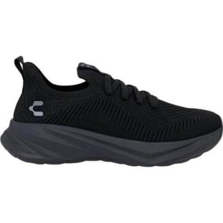 TENIS SLIP ON CON AGUJETA ORLANDO NEGRO CHARLY