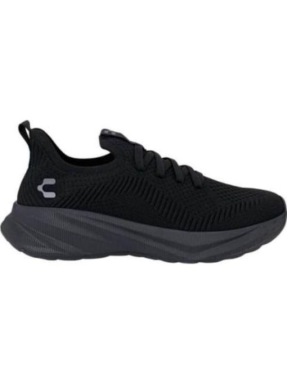 TENIS SLIP ON CON AGUJETA ORLANDO NEGRO CHARLY