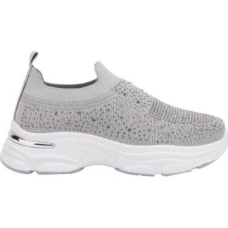 TENIS SLIP ON GRIS NEXT CO