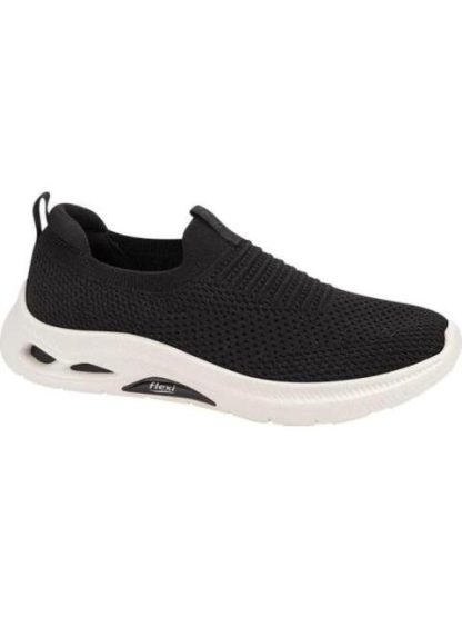TENIS SLIP ON NEGRO FLEXI - Image 2