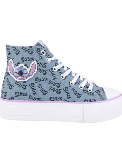 TENIS STITCH BOTA AZUL STITCH