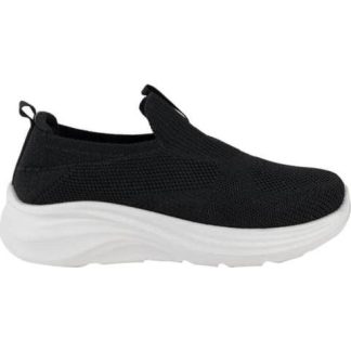 TENIS TEJIDO SLIP ON NEGRO NEXT CO