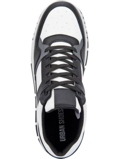 TENIS URBANO CASUAL BLANCO/NEGRO URBAN SHOES - Image 3