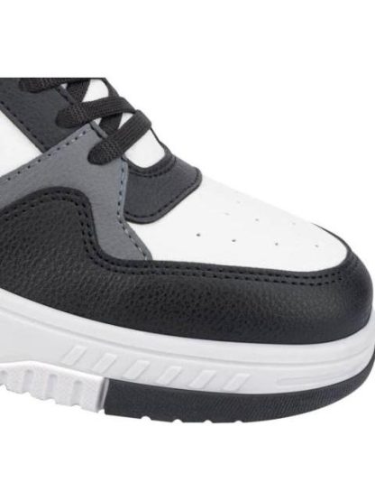 TENIS URBANO CASUAL BLANCO/NEGRO URBAN SHOES - Image 6