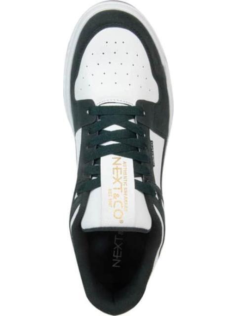 TENIS URBANO CHOCLO CLASICO BICOLOR VERDE NEXT CO - Image 3