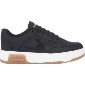 TENIS URBANO CHOCLO ESTRELLA PLATAFORMA NEGRO NEXT CO