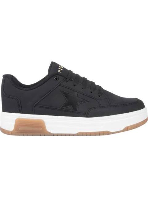 TENIS URBANO CHOCLO ESTRELLA PLATAFORMA NEGRO NEXT CO