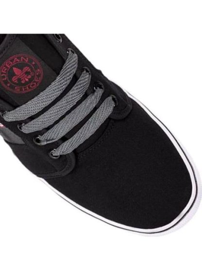 TENIS URBANO CLASICO SKATE NEGRO URBAN SHOES