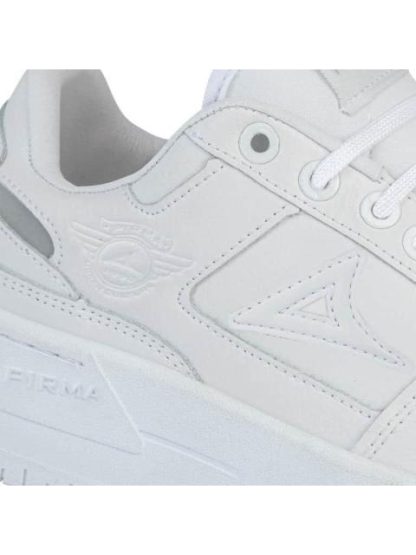 TENIS ESCOLAR DE PIEL BLANCO PIRMA - Image 6