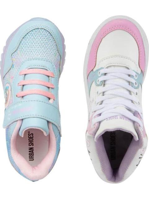 TENIS URBANO KIT BOTA CHOCLO UNICORNIO LUCES BLANCO URBAN SHOES - Image 3