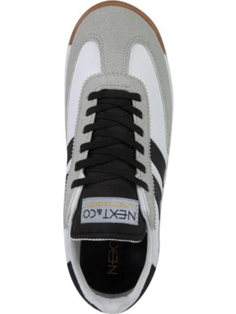 TENIS URBANO RETRO CLASICO BLANCO/NEGRO NEXT CO - Image 3