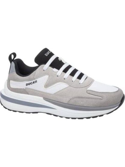 TENIS URBANO RETRO GRIS DUCATI - Image 2