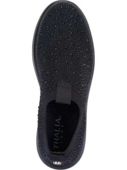TENIS CONFORT CON BRILLOS NEGRO THALIA SODI - Image 3