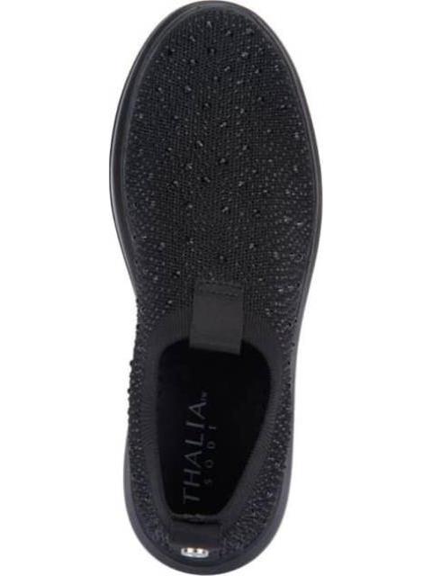 TENIS CONFORT CON BRILLOS NEGRO THALIA SODI - Image 3
