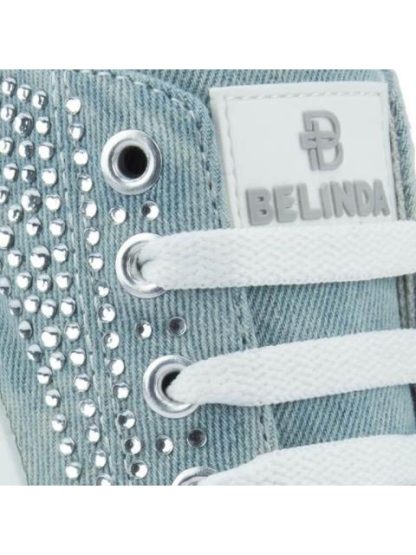 TENIS CON PEDRERIA AZUL MEZCLILLA BELINDA PEREGRIN - Image 6