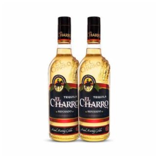 TEQUILA REPOSADO EL CHARRO DUO PACK 750 ML