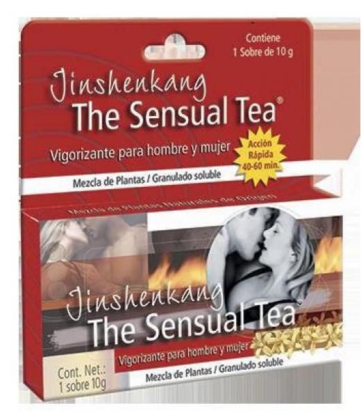 THE SENSUAL TEA JINSHENKANG C 1 SOBRE 10 GRS.VIGORIZANTE PARA HOM THE SENSUAL