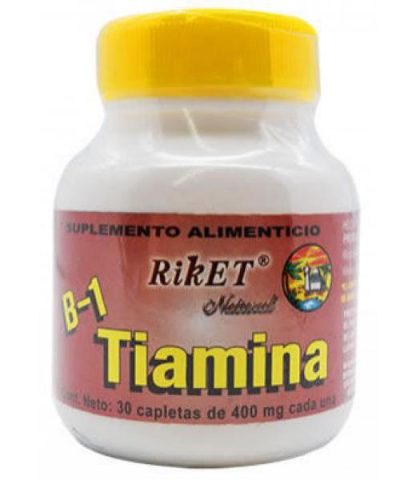 TIAMINA 30 CAP RIKET NATURAL