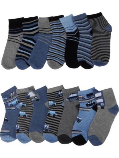 TINES ESTAMPADOS SET 7 PARES AZUL HELLODREAM