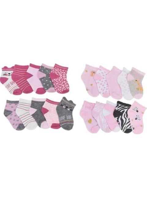 TINES SET 10 PARES MULTICOLOR PICKLE DOT