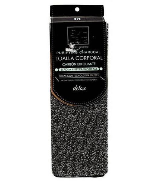 TOALLA CORPORAL CARBON EXFOLIANTE 1 PZA SKIN CARE
