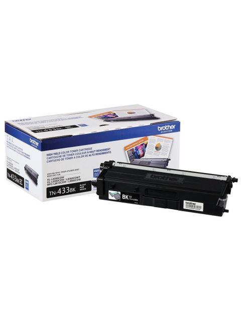 TONER BROTHER TN433 ALTO RENDIMIENTO NEGRO 4.500 PAGINAS
