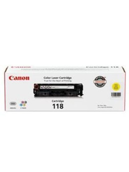TONER CANON 118 AMARILLO 2900 PAGINAS
