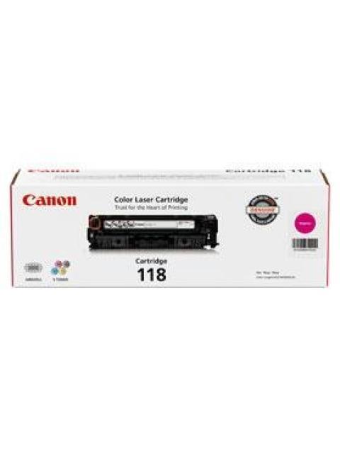 TONER CANON 118 MAGENTA 2900 PAGINAS