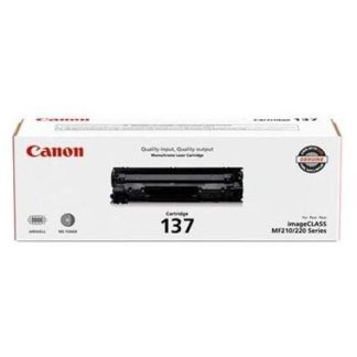 TONER CANON 137 NEGRO 2400 PAGINAS