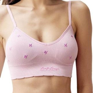 TOP BORDADO ROSA LOVE TO LOUNGE