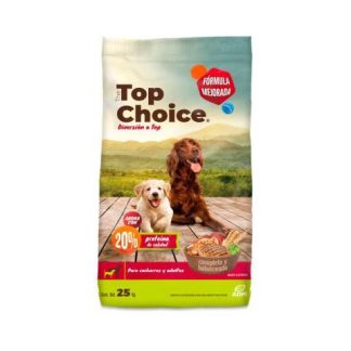 TOP CHOICE ALIM PERRO BULTO 25 KG