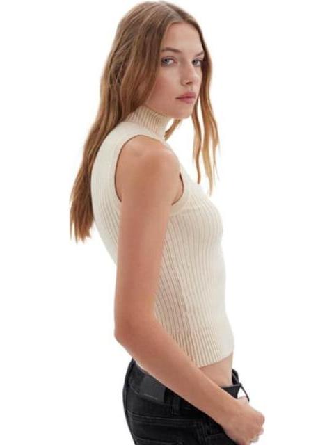 TOP CUELLO ALTO BEIGE HOLLY LAND - Image 4