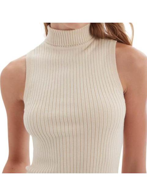 TOP CUELLO ALTO BEIGE HOLLY LAND - Image 5