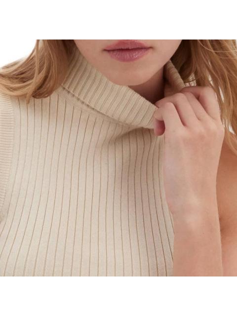 TOP CUELLO ALTO BEIGE HOLLY LAND - Image 6