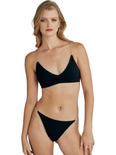 TOP TIRANTES CON BRILLOS NEGRO LOVE TO LOUNGE
