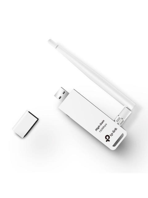 TP-LINK ADAPTADOR DE RED USB TL-WN722N INALAMBRICO 2.4 - 2.4835 GHZ CON ANTENA DE 4DBI - Image 4