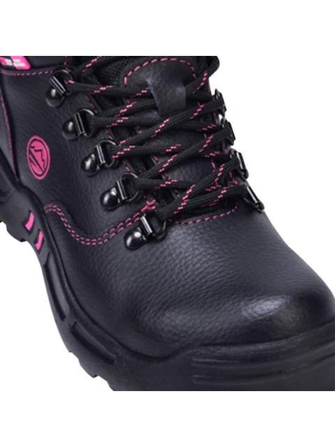 BOTA DE TRABAJO CASCO POLIAMIDA NEGRO MERCENARY - Image 4