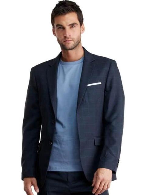 TRAJE DE VESTIR CUADROS GRIS HPC POLO - Image 4