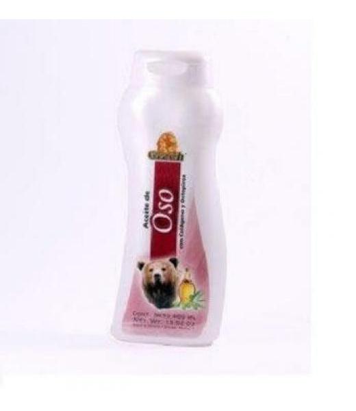 TRATAMIENTO CAPILAR ACEITE DE OSO CON COLAGENO Y OCTOPIROX 400ML. PRODUCTOS GIZEH