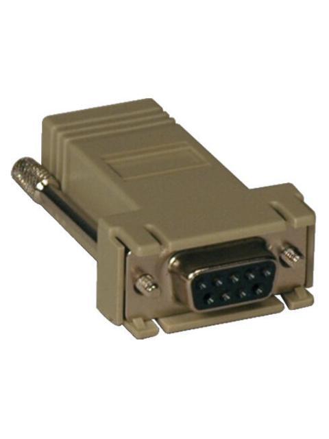 TRIPP LITE BY EATON ADAPTADOR SERIAL DB9 HEMBRA - RJ-45 HEMBRA BEIGE