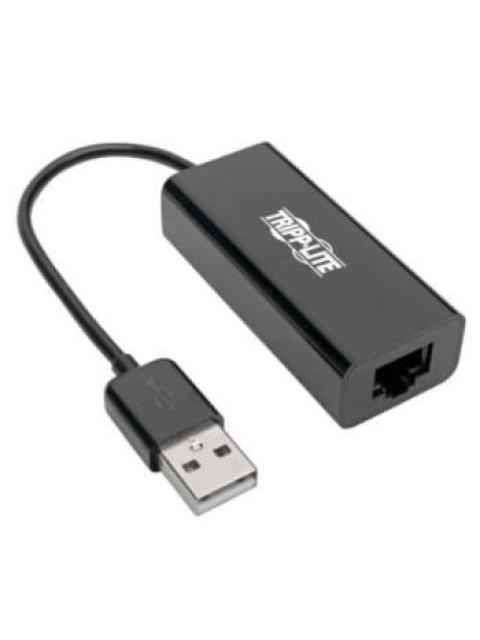 TRIPP LITE BY EATON ADAPTADOR USB 2.0 A MACHO - RJ-45 HEMBRA NEGRO