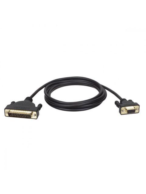 TRIPP LITE BY EATON CABLE DB9 HEMBRA - DB25 MACHO 1.83 METROS NEGRO
